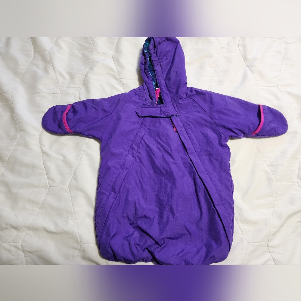 The Rugged Bear purple winter suit size 3M